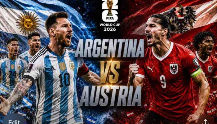 Prediksi Pengamat: Argentina Diunggulkan Menang 3-1 atas Austria di Grup J Piala Dunia 2026