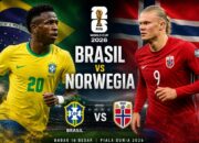 Norwegia Berpeluang Menang Tipis atas Brasil pada Babak 16 Besar Piala Dunia 2026