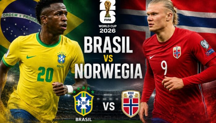 Norwegia Berpeluang Menang Tipis atas Brasil pada Babak 16 Besar Piala Dunia 2026