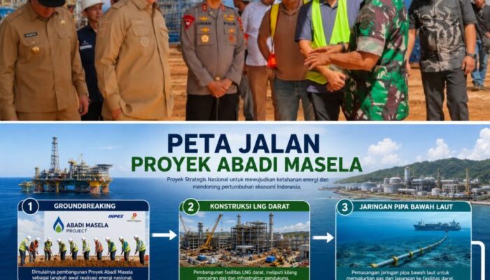 Blok Masela Memasuki Babak Baru, Groundbreaking Tandai Pembangunan Fisik