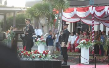 HUT Bhayangkara ke-80, Polres KKT Teguhkan Janji Sebagai Pelindung dan Pengayom Rakyat.