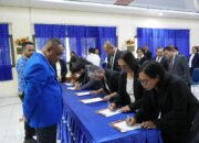 Dekan Fakultas Perikanan Dan Ilmu Kelautan Lantik Pimpinan Jurusan FPIK Unpatti Periode 2026-2030