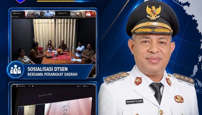 Buka Sosialisasi DTSEN, Bupati MBD Tegaskan Data Akurat Jadi Kunci Pembangunan