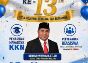 20 Mahasiswa STTIMASS Terima Beasiswa Penyelesaian Studi dari Ketua DPRD Maluku