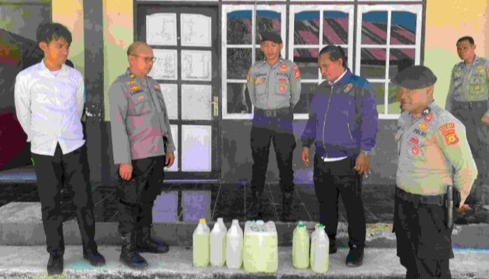 Operasi Antik Salawaku 2026, Polres Malra Amankan 45 Liter Sopi