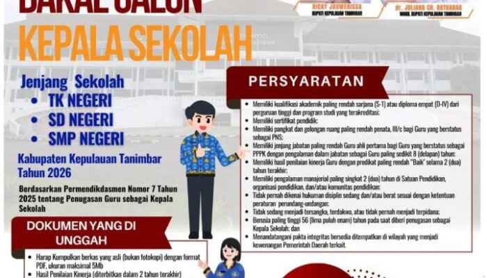 Dugaan Pelanggaran Administrasi Mewarnai Seleksi Bakal Calon Kepala Sekolah Tanimbar